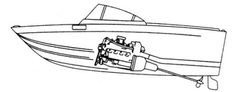 Straight Shaft Inboard Propulsion Confirguration