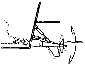 Illustration of a Surface Drive Propulsion System